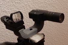 Scopecam and Red Dot Sight on Paddle Mount 1.jpg