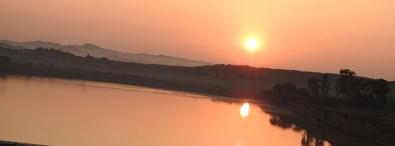 Sunrise at Rudramata Dam